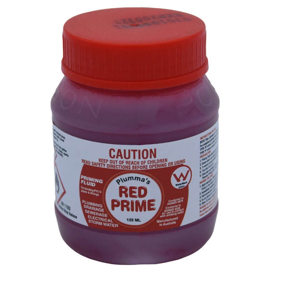 PRIMING FLUID RED 125ML PLUMMAS